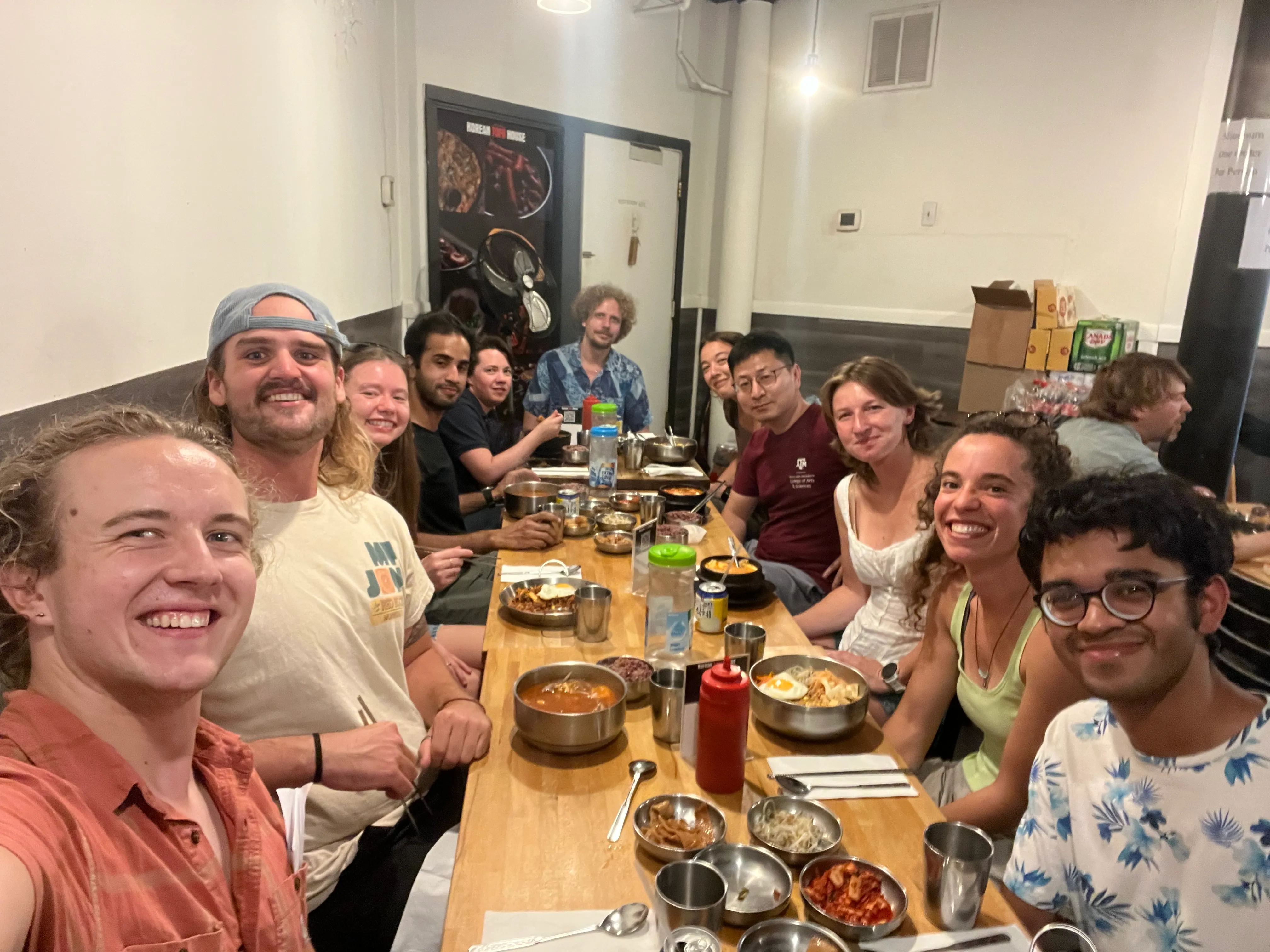 Dinner at the Korean Tofu House!